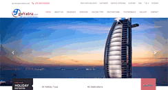 Desktop Screenshot of goyatra.com